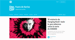 Desktop Screenshot of fueradeseries.com